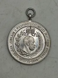 Original tysk Kayser Wilhelm medalje - tidlig