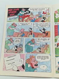 Genoptryk af det første Anders And blad fra 1 marts 1949