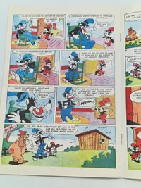 Genoptryk af det første Anders And blad fra 1 marts 1949