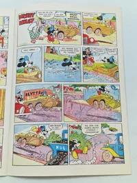 Genoptryk af det første Anders And blad fra 1 marts 1949
