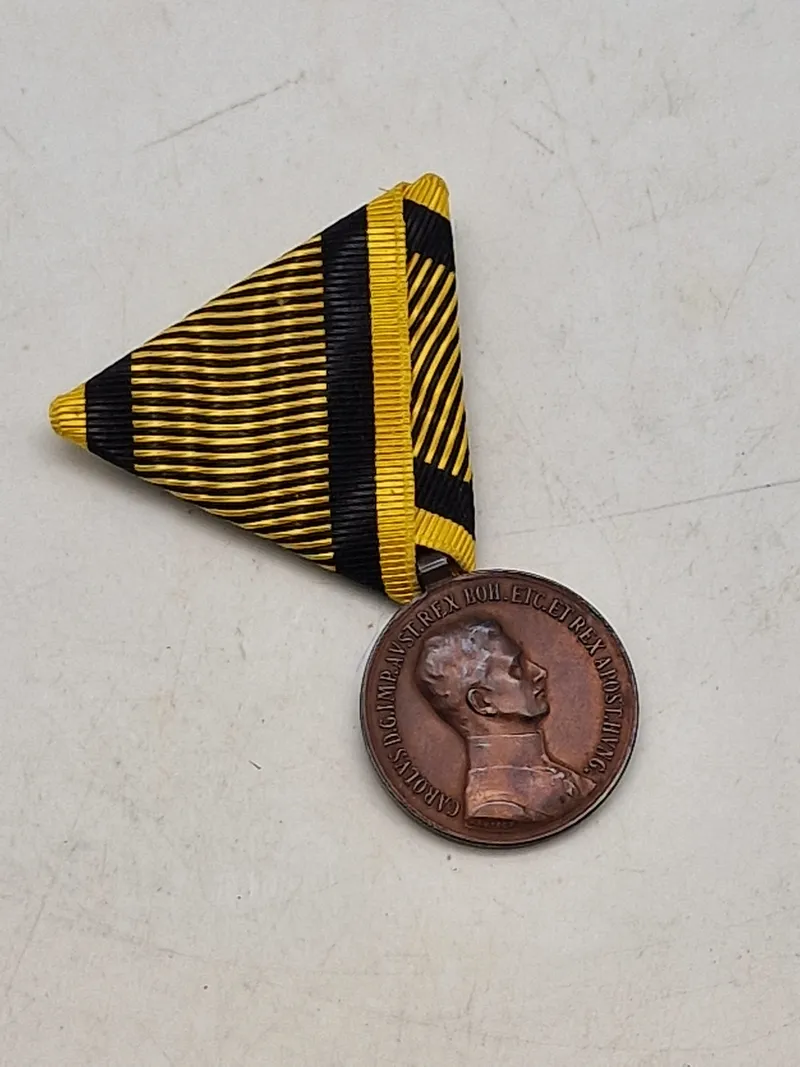 Original østrisk tapperheds medalje