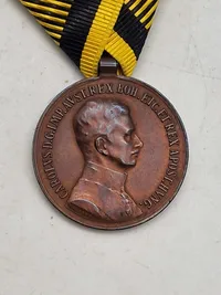 Original østrisk tapperheds medalje