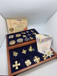 Sæt med tyske militære medaljer “GÒDE” - repro