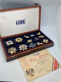 Sæt med tyske militære medaljer “GÒDE” - repro