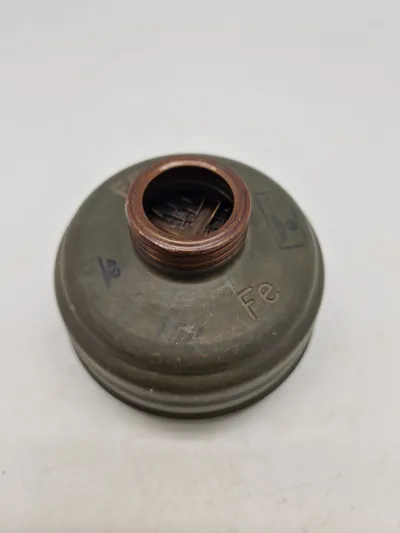 Originalt tysk ww2 filter for gasmaske