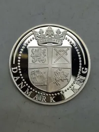 Mønt af sterlingsølv (20 gram) Slaget ved isted 1850