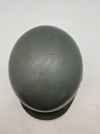 Original tysk M/35 hjelm - ww2, overmalet mærker