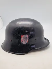 Original tysk Feuerwehr hjelm - ww2