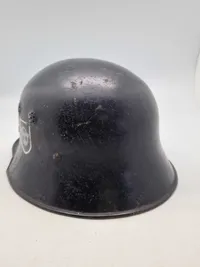 Original tysk Feuerwehr hjelm - ww2