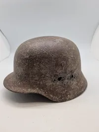 Original tysk hjelm - battlefield relic