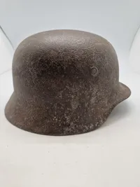 Original tysk hjelm - battlefield relic
