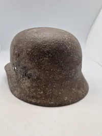 Original tysk hjelm - battlefield relic