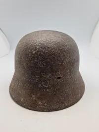 Original tysk hjelm - battlefield relic