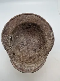 Original tysk hjelm - battlefield relic