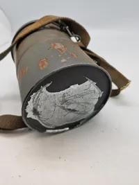 Original tysk M/1917 gasmaske beholder