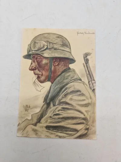 Originalt tysk postkort - ww2