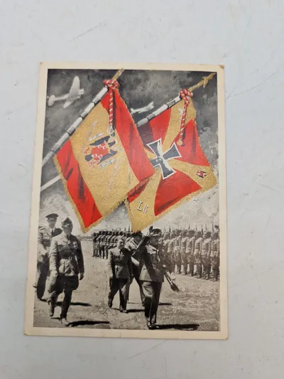 Originalt tysk postkort - ww2