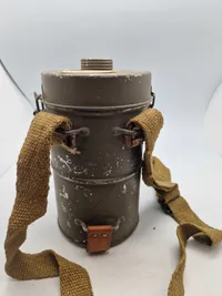 Original dansk M/1931 gasmaske beholder