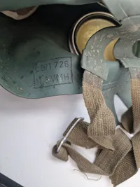Original tysk Volksgasmaske med kasse - ww2