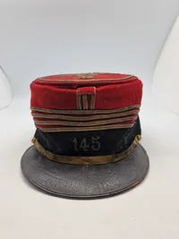 Original Fransk WW1 Oberst kepi