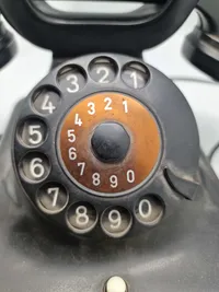 Original tysk drejeskive telefon - ww2