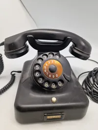 Original tysk drejeskive telefon - ww2