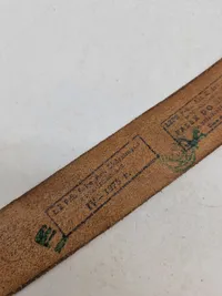 Originalt russisk militær bælte med spænde