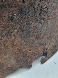 Original tysk ww1 hjelm - battlefield relic