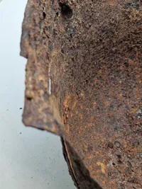 Original tysk ww1 hjelm - battlefield relic