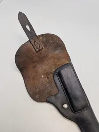 Originalt tysk pistolhylster fra 1955 - veludført