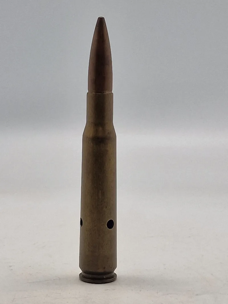 Original kaliber 50 eksercerpatron fra 1943
