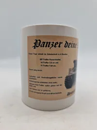 Krus med tysk panzer