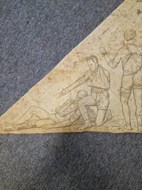 Original tysk ww1 forbinding med instruktion