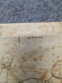Original tysk ww1 forbinding med instruktion