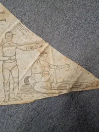 Original tysk ww1 forbinding med instruktion
