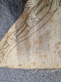 Original tysk ww1 forbinding med instruktion