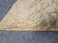 Original tysk ww1 forbinding med instruktion
