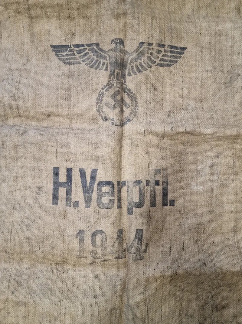 Original tysk forplejningssæk fra 1944