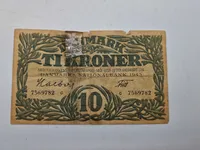 Samling originale danske pengesedler