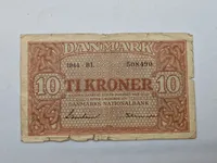 Samling originale danske pengesedler