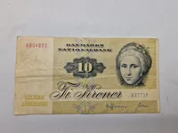 Samling originale danske pengesedler