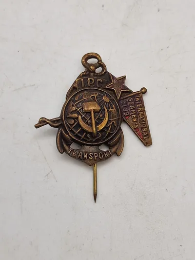 Originalt Sjældent Soviet IPC Transport badge. 1930´s.