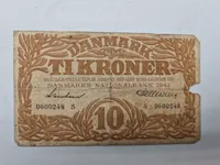 Samling originale danske pengesedler