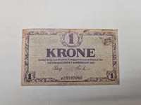 Samling originale danske pengesedler