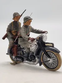BMW militærmotorcykel 2. Verdenskrig. Lineol