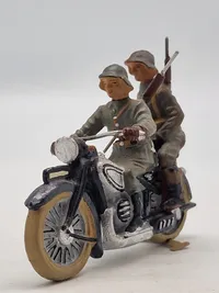BMW militærmotorcykel 2. Verdenskrig. Lineol