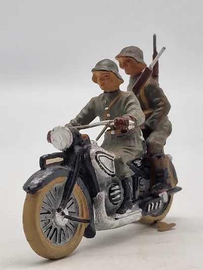 BMW militærmotorcykel 2. Verdenskrig. Lineol