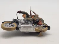 BMW militærmotorcykel 2. Verdenskrig. Lineol