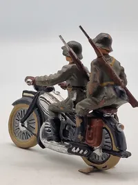 BMW militærmotorcykel 2. Verdenskrig. Lineol