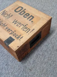Velholdt Tysk ammo kasse WW2